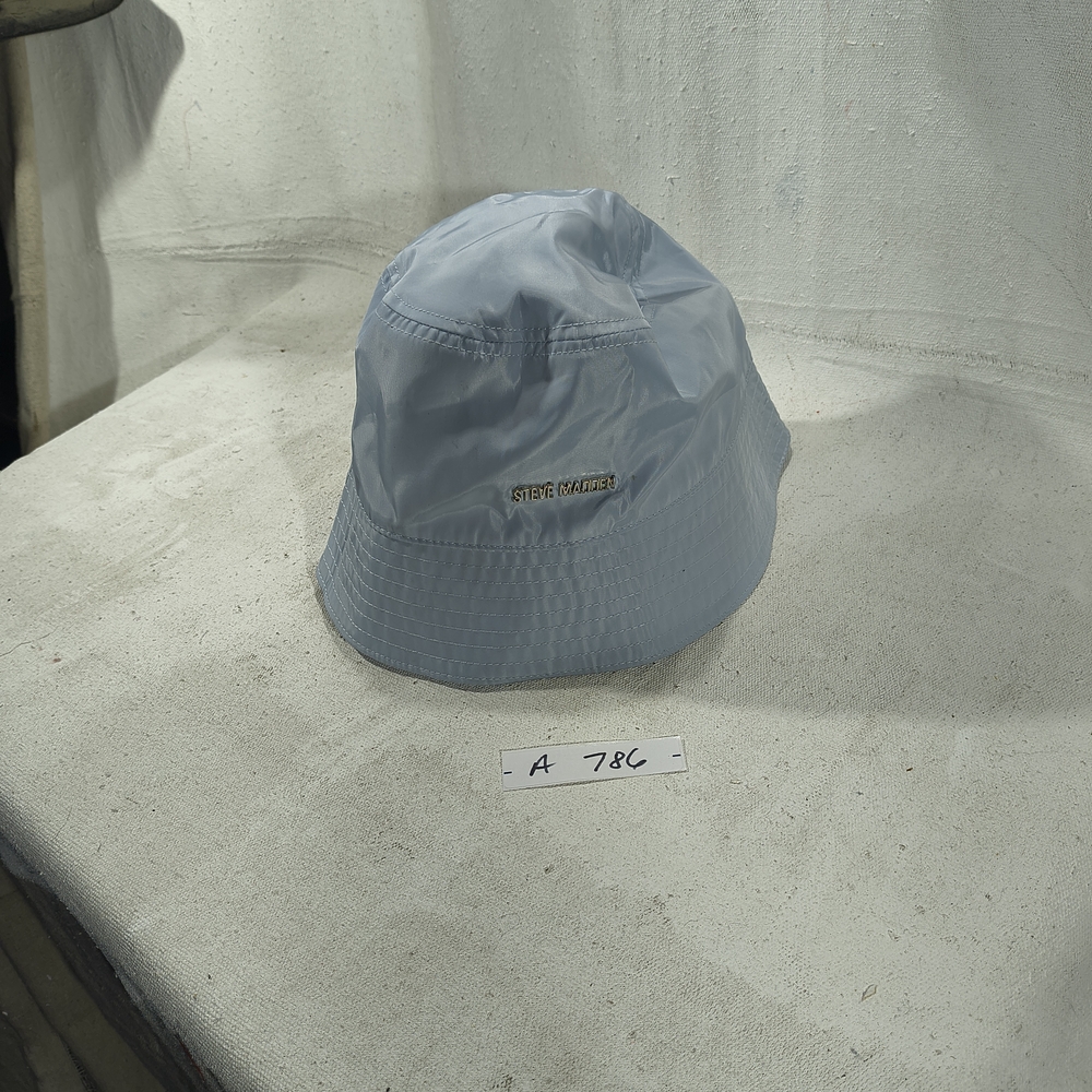 Steve Madden Women's Light Silver Blue One Size Bucket Hat